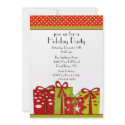 Fun Christmas Gifts Holiday Party Invitation