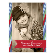 Fun Christmas Photo Postcards