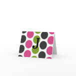 FUN CIRCLE INITIAL THANK YOU NOTES GREETING CARDS