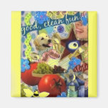 fun collage Magnet