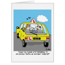 Fun congratulations card for passing driving test