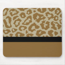 Fun & Fashionable Leopard Print Mousepad
