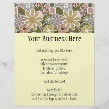 Fun Floral Flyer