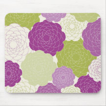 Fun Flower Blossoms Mousepads