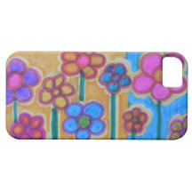 Fun Flowers iPhone Case