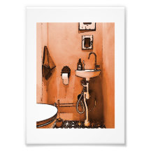 Fun For Plumbers "vintage Le Toilet" Photo Art