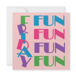 Fun Friday Sleepover or Slumber Teen Birthday