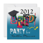 Fun & Funky 2012 Grad Party Invitation