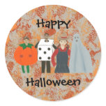 Fun & Funky Happy Halloween Costume Stickers