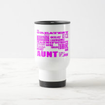 Fun Gifts for Aunts : Greatest Aunt Mug