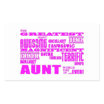 Fun Gifts for Aunts : Greatest Aunt Sticker