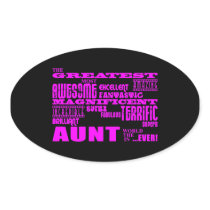 Fun Gifts for Aunts : Greatest Aunt Stickers