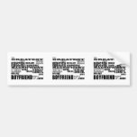 Fun Gifts for Boyfriends : Greatest Boyfriend Bumper Stickers