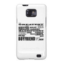Fun Gifts for Boyfriends : Greatest Boyfriend Samsung Galaxy Covers