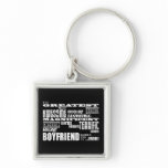 Fun Gifts for Boyfriends : Greatest Boyfriend Keychain