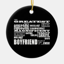 Fun Gifts for Boyfriends : Greatest Boyfriend Christmas Ornaments