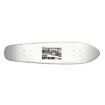 Fun Gifts for Boyfriends : Greatest Boyfriend Skate Board