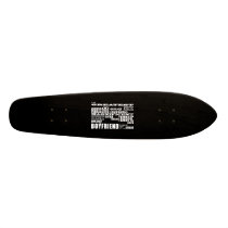 Fun Gifts for Boyfriends : Greatest Boyfriend Custom Skateboard