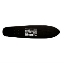 Fun Gifts for Boyfriends : Greatest Boyfriend Custom Skateboard