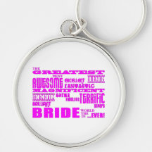 Fun Gifts for Brides : Greatest Bride Keychain