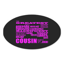 Fun Gifts for Cousins : Greatest Cousin Sticker