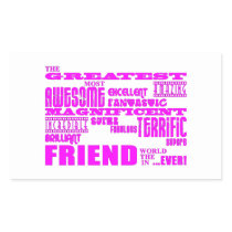 Fun Gifts for Friends : Greatest Friend Stickers