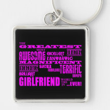 Fun Gifts for Girlfriends : Greatest Girlfriend Key Chain