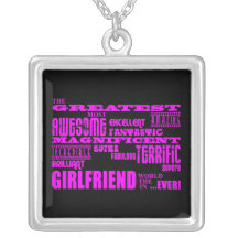 Fun Gifts for Girlfriends : Greatest Girlfriend Necklace