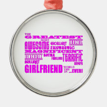 Fun Gifts for Girlfriends : Greatest Girlfriend Christmas Tree Ornaments