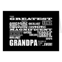 Fun Gifts for Grandfathers : Greatest Grandpa Greeting Cards