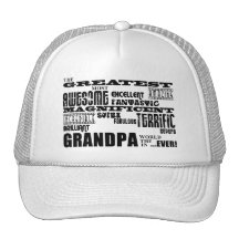 Fun Gifts for Grandfathers : Greatest Grandpa Trucker Hat