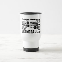 Fun Gifts for Grandfathers : Greatest Grandpa Coffee Mugs
