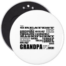 Fun Gifts for Grandfathers : Greatest Grandpa Pins