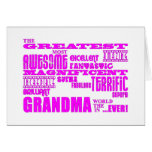 Fun Gifts for Grandmothers : Greatest Grandma Card