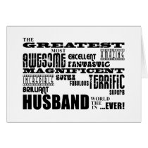 Fun Gifts for Husbands : Greatest Husband Greeting Cards
