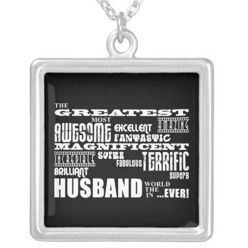 Fun Gifts for Husbands : Greatest Husband Necklaces