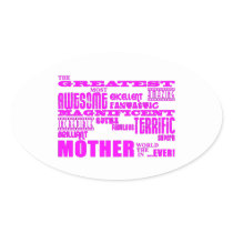 Fun Gifts for Moms : Greatest Mother Sticker
