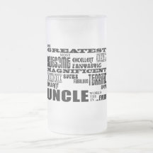 Fun Gifts for Uncles : Greatest Uncle Coffee Mugs