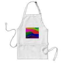 Fun Gradient Shapes Aprons