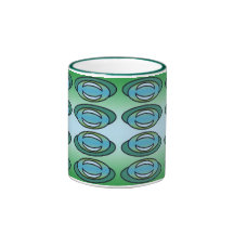 Fun graphic shape coffee mug