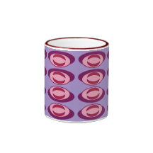 Fun graphic shape coffee mug
