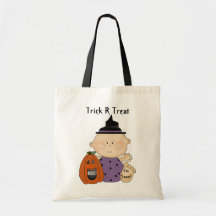 Fun Halloween Pumpkin Baby Trick R Treat Bag