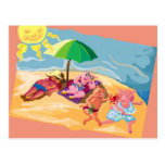 Fun in the sun post cards
