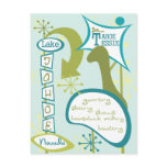 Fun Lake Tahoe Illustration Post Card