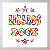 Fun Lizards Rock Posters