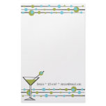 Fun Matini Lines stationery