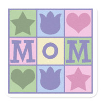 Fun Mom Quilt Squares Mother's Day