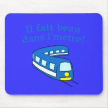 Fun Montreal Metro Products Mouse Mats