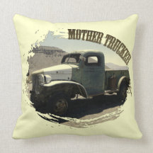 Fun Mother Trucker Pillow!