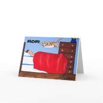 Fun Mothers Day Cat Card